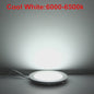 Ultra Dunne LED Panel Downlighter - Rond Verzonken Plafondlamp