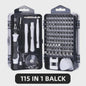 117-delige Precisie Schroevendraaierset: Magnetisch, Torx & Hex Bits voor iPhone, Mac, PC Reparatie