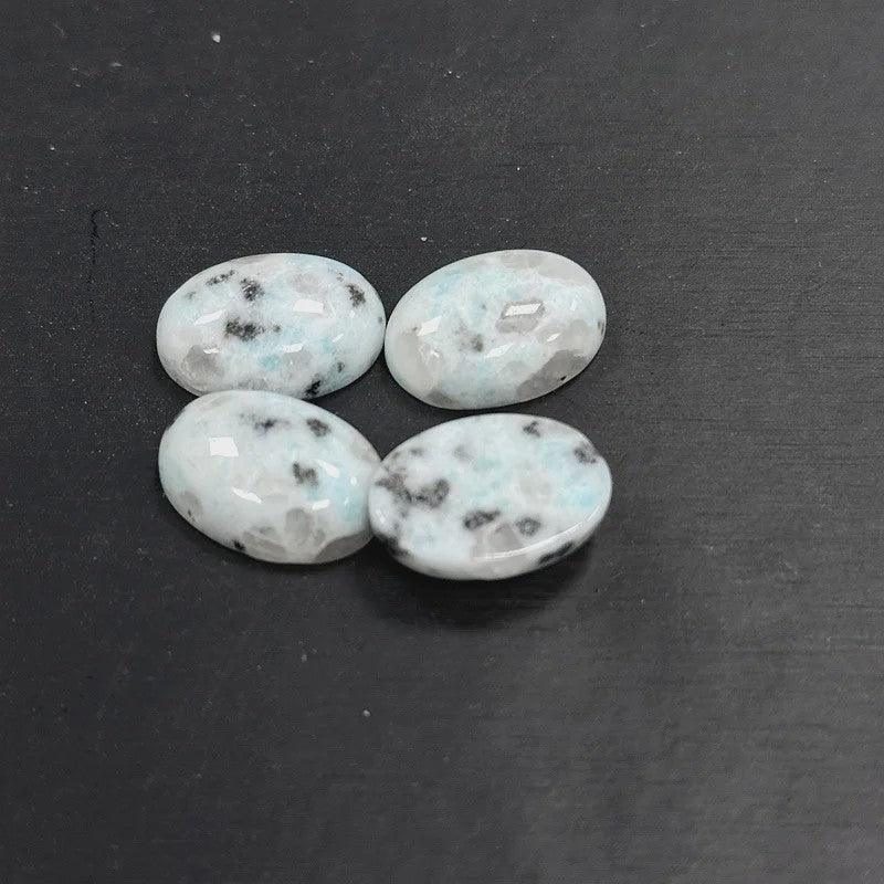 10x Kristal Cabochons Ovaal 13x18mm - Natuurlijke Helende Stenen voor Sieraden Maken