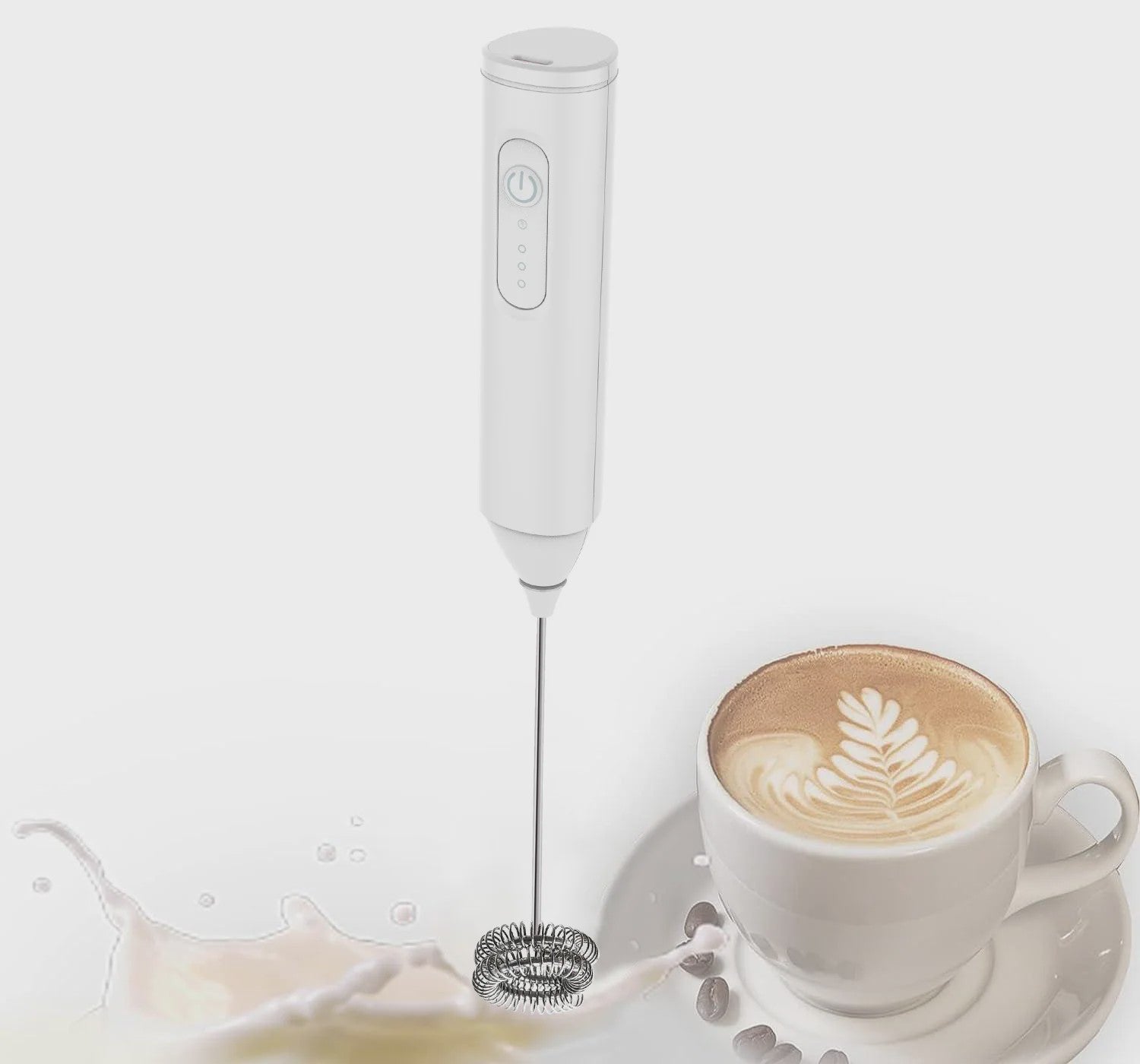Mini Melkopschuimer - USB Oplaadbaar met 3 Snelheden voor Koffie, Cappuccino & Meer