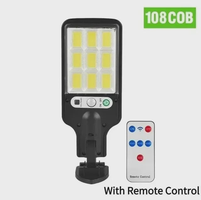 Solar Buitenlamp met Bewegingssensor - Waterdicht & 3 Modi
