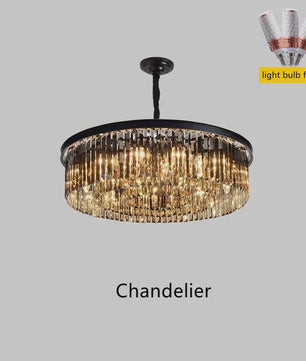 Luxe Kristallen Plafondlamp - Nordic Design LED Kroonluchter voor Woonkamer & Slaapkamer