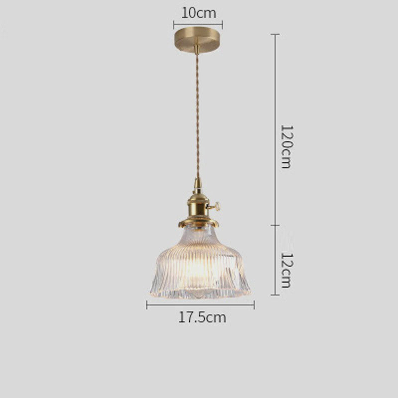 Moderne Glazen Hanglamp - Sfeervolle Verlichting voor Keuken, Eetkamer & Slaapkamer