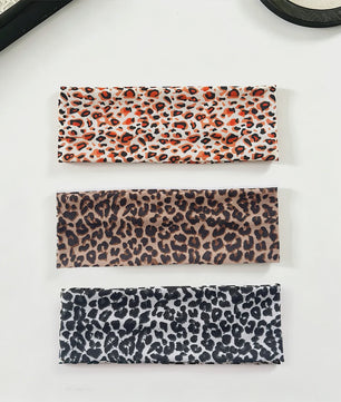 Elastische Dames Haarband met Panterprint - Stijlvol & Comfortabel voor Sport, Yoga en Dagelijks Gebruik