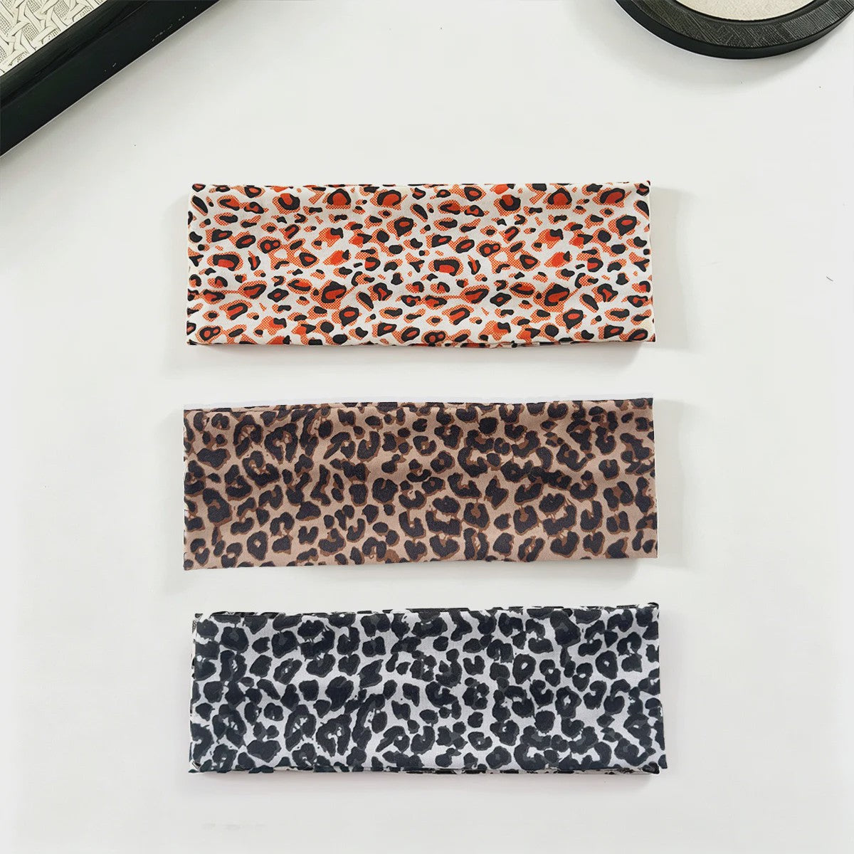 Elastische Dames Haarband met Panterprint - Stijlvol & Comfortabel voor Sport, Yoga en Dagelijks Gebruik