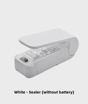 Draagbare Mini Heat Sealer - Sluit Plastic Zakken Snel en Gemakkelijk