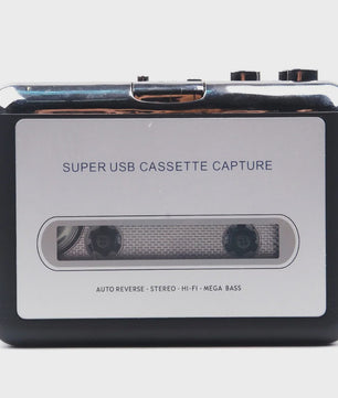Draagbare Cassette Speler & MP3 Converter - Zet tapes om naar digitaal via USB