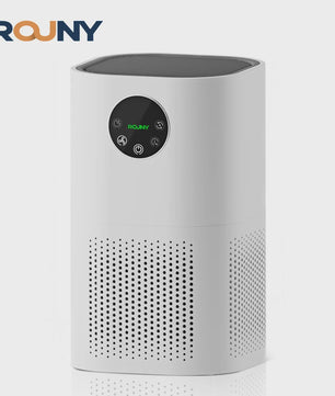 ROUNY Luchtreiniger H13 True HEPA | 20-50m² | Stille werking 25dB | Witte design