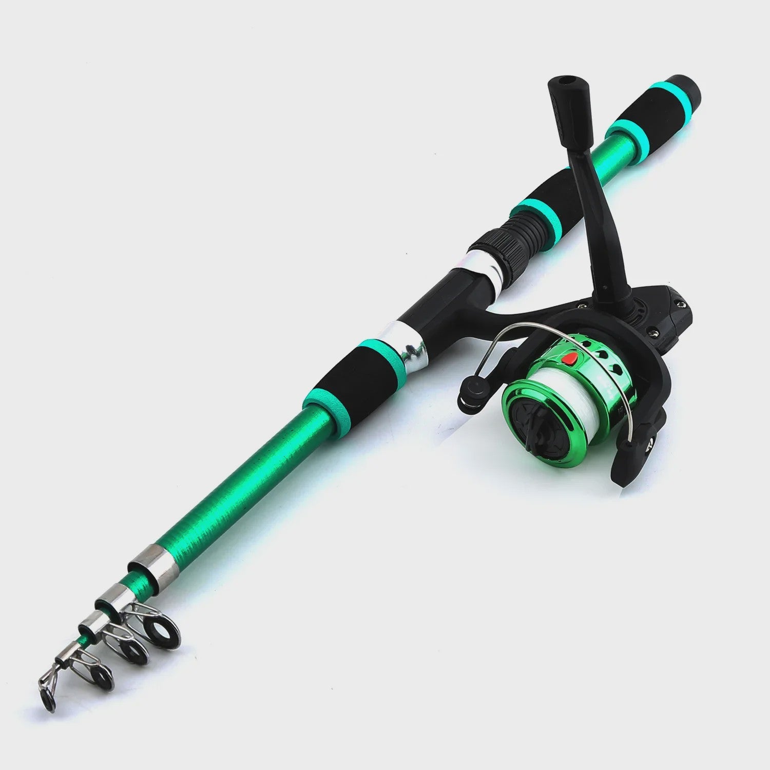 Telescopische Vishengel Set met Molen - Kinderen & Reizen
