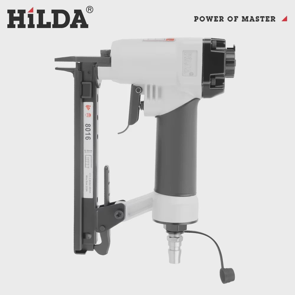 HILDA 8016 Pneumatische Nietmachine voor Houtbewerking en Decoratie