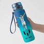 Lionel Messi Drinkfles 650ml - Blauw, PC Safe, Draagbaar, Perfect Cadeau voor Voetbalfans
