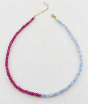 Kleurrijke Kralen Choker Ketting Dames - Boho Zomer Sieraden