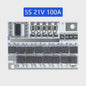 100A BMS Beschermingsbord voor 3S/4S/5S Li-ion Batterijen (12.6V-21V)