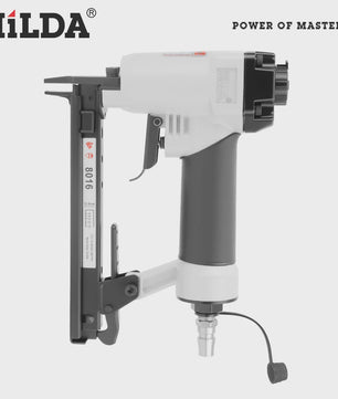 Hilda 8016 Pneumatische Nietmachine - Luchtnietpistool voor Stoffering en Houtbewerking