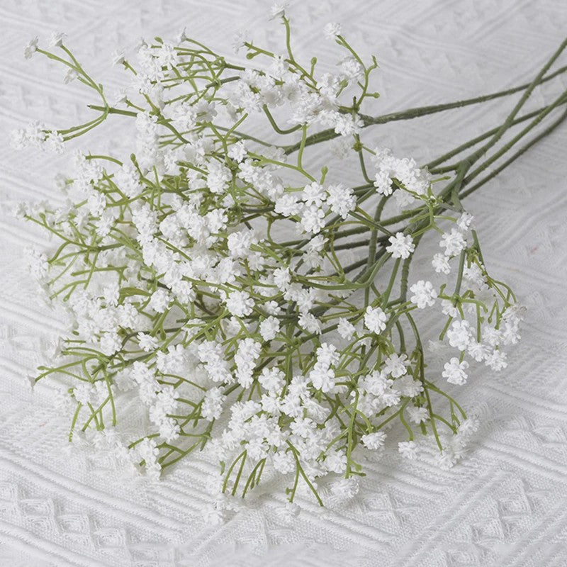Kunst Gipsenkruid Bloemen (Gypsophila) - 63cm - Decoratie voor Bruiloft, Feest & Huis