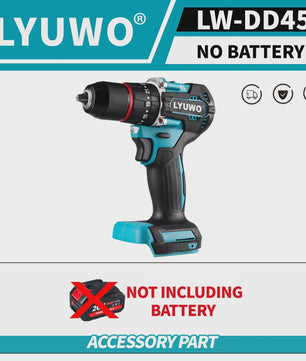 LYUWO 20V Brushless Accu Klopboormachine & Schroefmachine | 4.0Ah Batterij