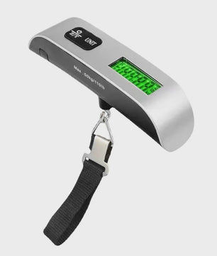 Digitale Bagage Weegschaal - Draagbaar, 50kg Max, LCD Display