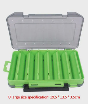 Vis Tackle Box met Compartimenten - Opslag voor Haken, Lokaas en Accessoires