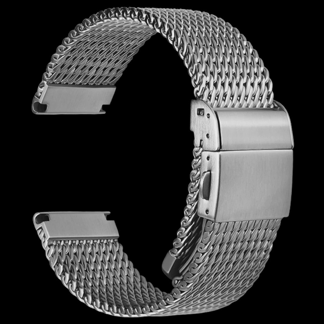 MAIKES Milanese Horlogeband RVS 316L - 20mm, 21mm, 22mm - Geschikt voor Rolex, Omega, IWC, Breitling