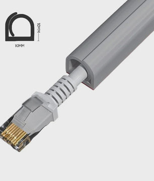 Overschilderbare Kabelgoot - Muur Kabel Organizer & Snoer Afdekker (1-10m)