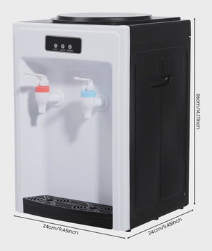 Elektrische Waterdispenser Tafelmodel: Direct Warm & Koud Water voor Thuis en Kantoor (4.5-18.9L Emmer)