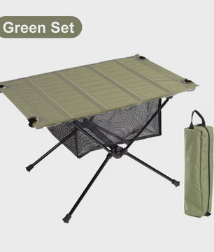 WESTTUNE Campingtafel Opvouwbaar Lichtgewicht Aluminium & 1680D Oxford Doek - Draagbaar voor Outdoor Picknick