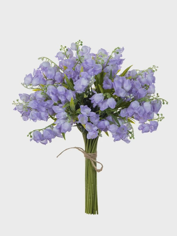 Kunstbloemen Canterbury Bells - Set van 10/20 Stuks - Witte Decoratie voor Huis, Bruiloft & Tuin