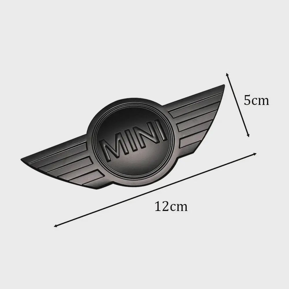Metalen Mini Cooper Motorkap Badge - Decoratieve Embleem Sticker
