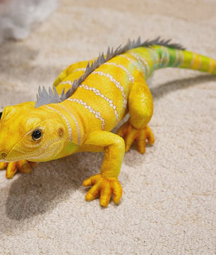 Zachte Baardagaam Pluche Speelgoed - 50cm Realistisch Reptiel Knuffel, Cadeau & Decoratie