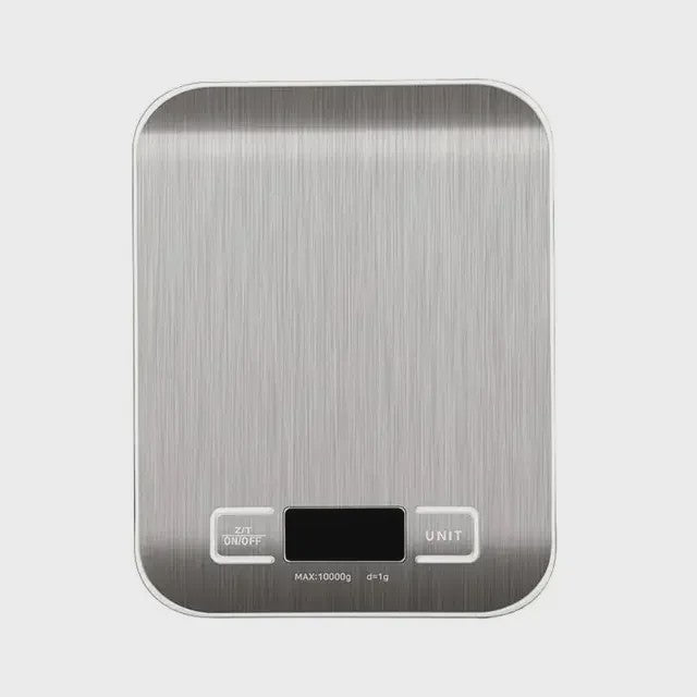 Precisie Keukenweegschaal Digitaal - 10kg/1g - Roestvrij Staal - Bakken & Koken