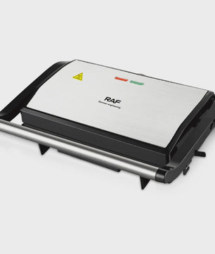 Elektrische Contactgrill & Panini Pers - 750W - 180° Open - Grill, Bakplaat & BBQ