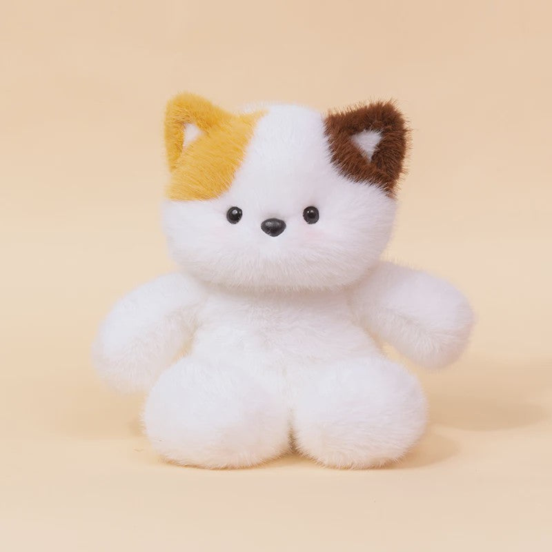 Knuffelkoe Pluche Zittend - Zacht en Warm Kindermaatje - Decoratie Cadeau