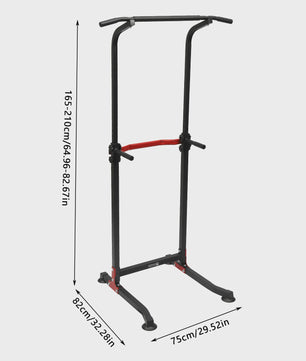 Krachtstation Power Tower: Multifunctioneel Dip Station & Pull-up Bar voor Thuis Fitness