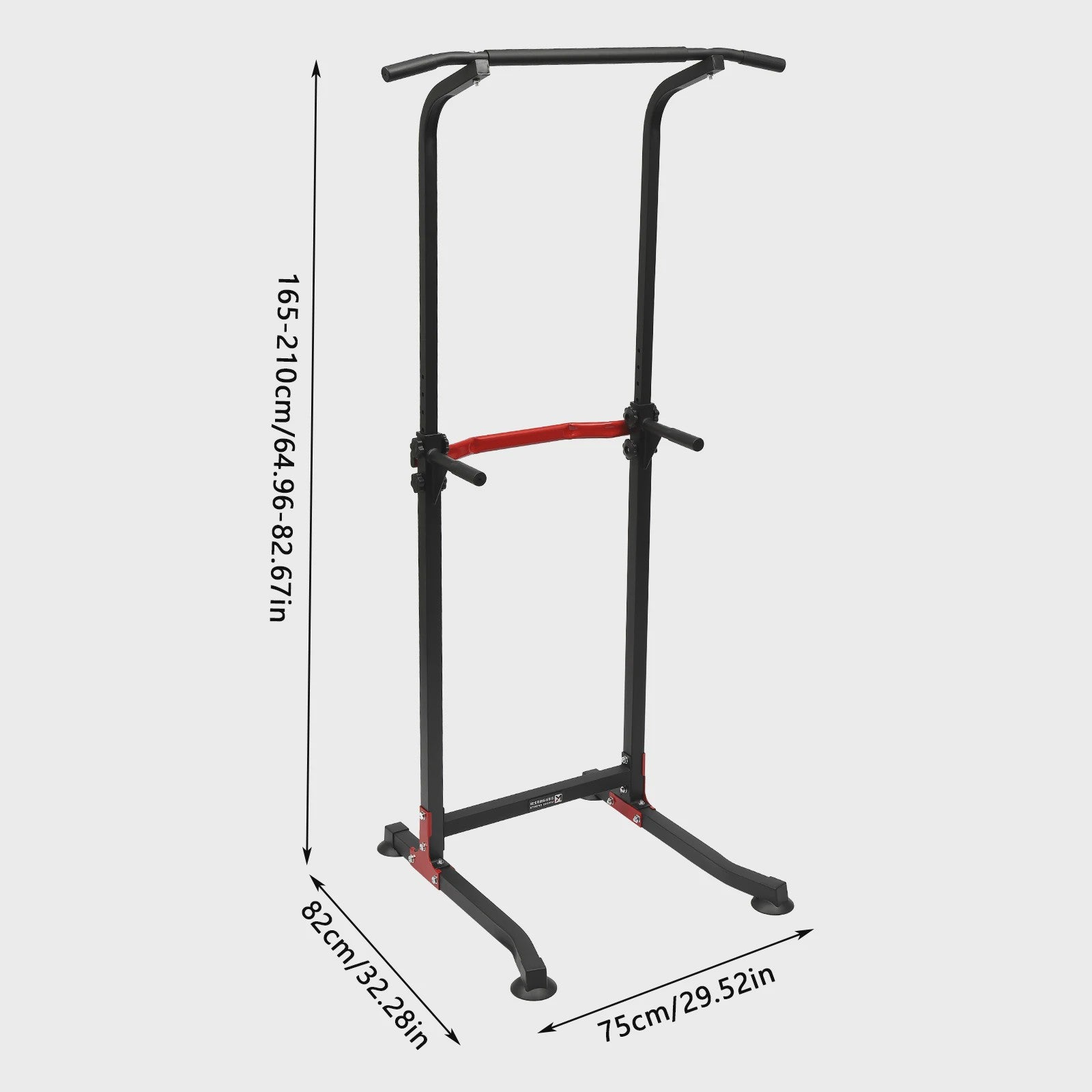 Krachtstation Power Tower: Multifunctioneel Dip Station & Pull-up Bar voor Thuis Fitness