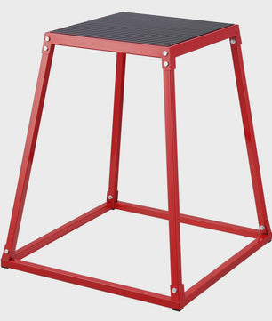 Metalen Plyo Box Springbox - Antislip Top - 12, 18, 24, 30 Inch - Home Gym Training