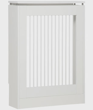 Moderne Witte MDF Radiatorombouw met Strak Design