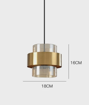 Moderne Nordic Glazen Hanglamp - Stijlvol Verlichting voor Slaapkamer, Cafe & Restaurant