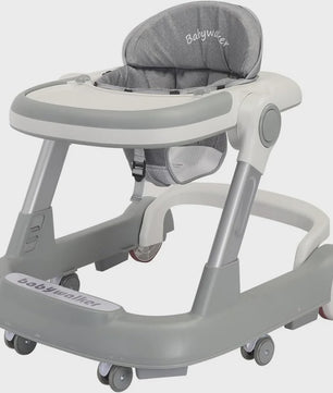 2-in-1 Baby Loopstoel & Duwkar - Opvouwbaar, In Hoogte Verstelbaar met Anti-Rol Systeem (6-18 Maanden)