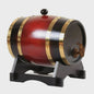 Houten Wijnvat 1L, 1.5L, 3L - Vintage Eiken Vat voor Wijn, Whiskey & Bier - Decoratie