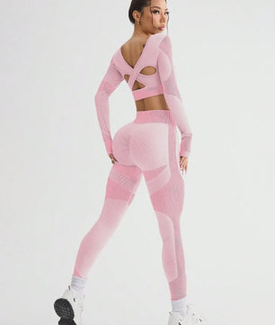 Naadloos Seamless Sportpak Dames - Ademend Yoga & Fitness Set