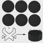 Siliconen Onderzetters Set met Houder - Anti-slip & Hittebestendig