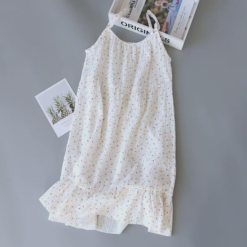 Zomer Pyjama Set Dames - Bloemendruk Nachtkleding met Knopen