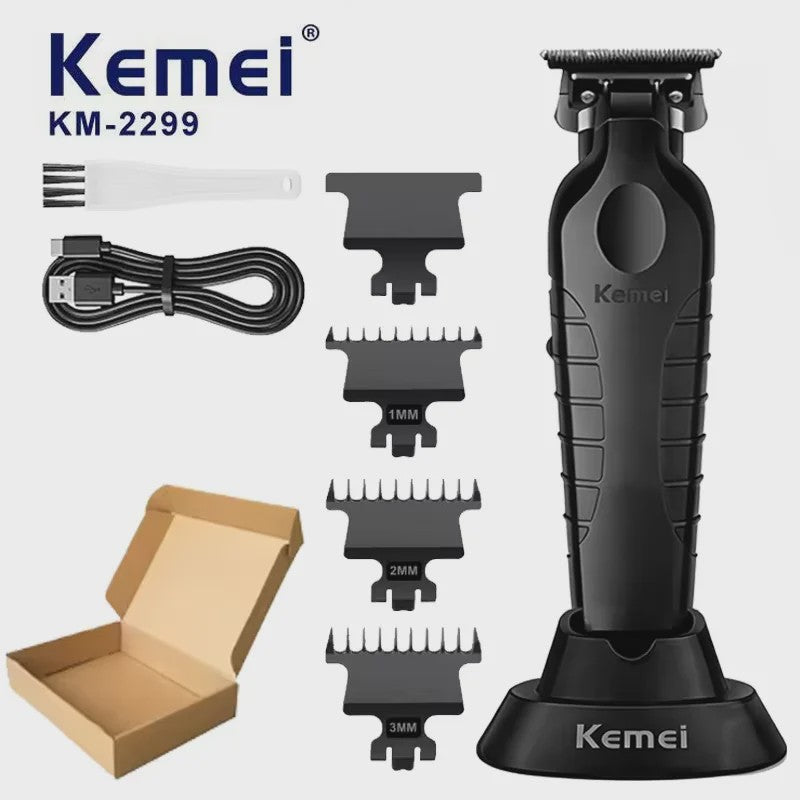 Kemei KM-2299 Professionele Heren Trimmer - USB Oplaadbaar & Draadloos