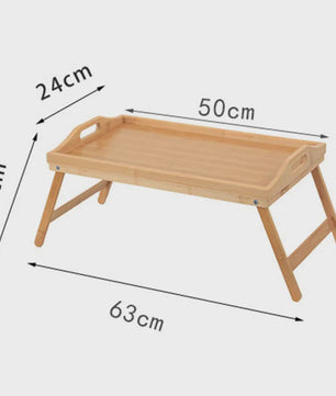 Klaptafel 50cm - Multifunctionele Bedtafel, Laptoptafel & Balkontafel