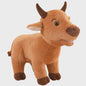 Schattige Koeien & Stieren Pluche Knuffels - 25-40cm - Educatief Speelgoed & Cadeau
