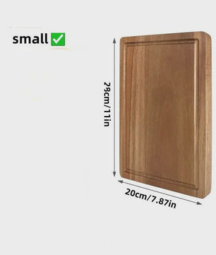 Houten Snijplank Set - Beech & Walnut - Keukenblok voor Vlees, Kaas & Groenten