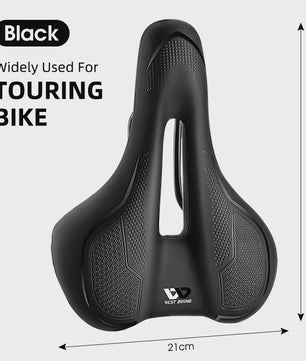 WEST BIKING Fietszadel MTB Racefiets - Ademend, Schokabsorberend & Waterdicht