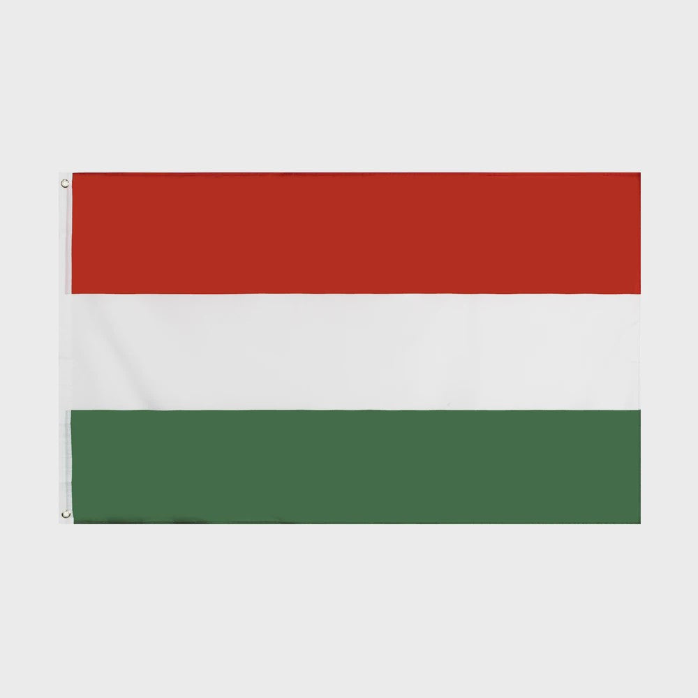 Hongaarse Vlag 90x150cm - Decoratieve Polyester Vlag van Hongarije