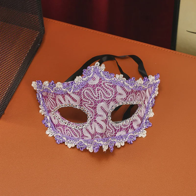 Luxe Venetiaans Masker - Half Gezicht Feest & Festival Accessoire