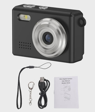 Mini Digitale Camera: Draagbare 1080P HD Recorder met Sleutelhanger & 12MP Foto